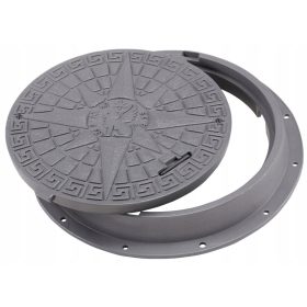    Babylonplast kerek szeptikus tartály nyílása 80 cm x 80 cm