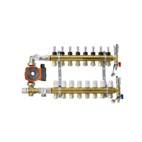 Elosztó 8, IBO szivattyúcsoport padlófűtéshez