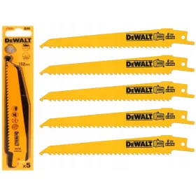   Fűrészek, fűrészlapok - Dewalt Brzeszczoty a multiszlifierek 5pcs dt20732 -hez
