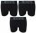 Vadász fehérnemű - 3 x Gatta Boxer Cotton Boxer férfiak fekete xxl