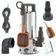 Kerti öntöző szivattyú - Black&Decker búvárszivattyú 1100 W 16500 l/h