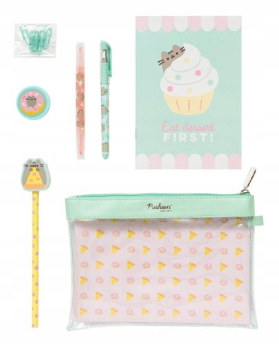 Művészeti segédeszközök - Pusheen Foodie - ceruza tok notebook ceruza toll