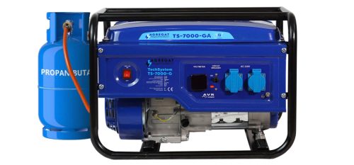  Hordozható egyfázisú Thunder 3000 W-os gázgenerátor