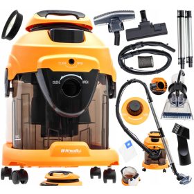  Riwall Pro Hartmann 2000 W mosóporszívó, narancssárga