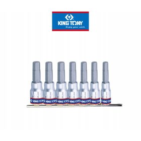   Szerszámkészletek - Hex 1/4 "7Cz H3-H10 King Tony szett