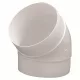 Légcsatorna - Kerek könyök 150 mm szellőzés 45 fok VENTS 691