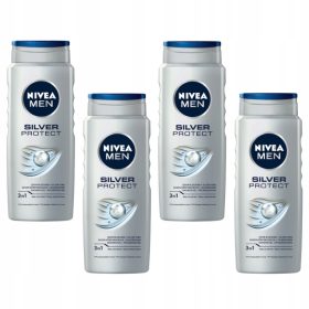    Nivea Men Silver Protect tusfürdő arcra, testre és hajra 500ml
