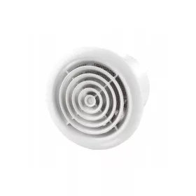   Fürdőszoba ventilátor - FÜRDŐSZOBAI VENTILÁTOR 100 FEKETE ÜVEG HIGROSZTÁT