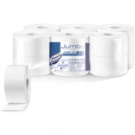 Vécé papír - Jumbo WC papír 2W cellulóz PREMIUM 12 db.