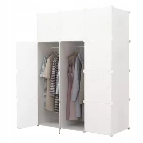    Timetrade gardrób Gyerekszekrények 111 x 147 x 47 cm fehér