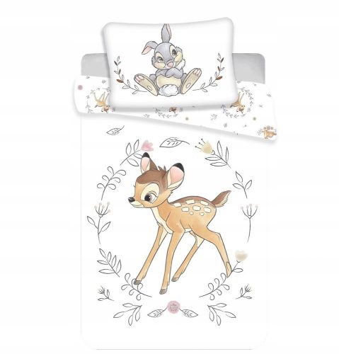 Ágynemű 140x200 bambi szarvas Jelonek koszorú