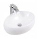 Fürdőszobai mosdók - Tabria White Tabria 48x34x16 Estiva Washbasin