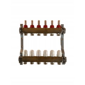 MSBRASS 6 áramkörű elosztó