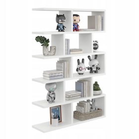   Polc a gyerekszobába - Stílusos könyvespolc - Könyvtári ház Windows -White