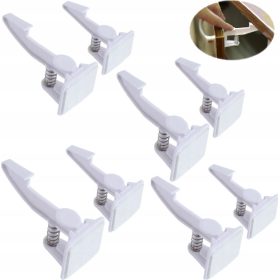   Gyermekbiztonsági biztosítás - A szekrényekbe rejtett védelmi zár 8 db