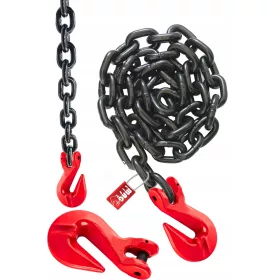   KAROSSZÉRIA LÁNC 1,5 m Ø10 + HOOG 63 kN KERET CE jóváhagyás