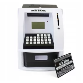 Pénz doboz - Oktatási piggy bank lengyel atm.