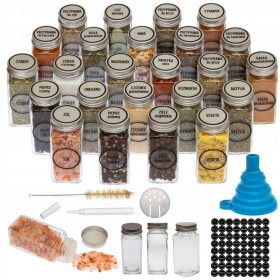   Élelmiszertartó - RUBIN KÉSZLET 24 FŰSZERES ÜVEGEKBŐL 120 ML