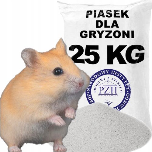 Homok a csincsilla hörcsög rágcsálók ketrecjéhez 25 kg