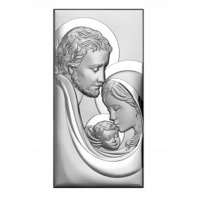   Emlékkép - Esküvői ajándéktárgy, évforduló család Szent család + metszet