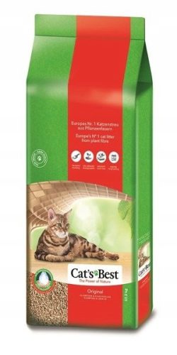 Alom nyulaknak és kis rágcsálóknak - Cat's Best Eredeti fa alom 30L