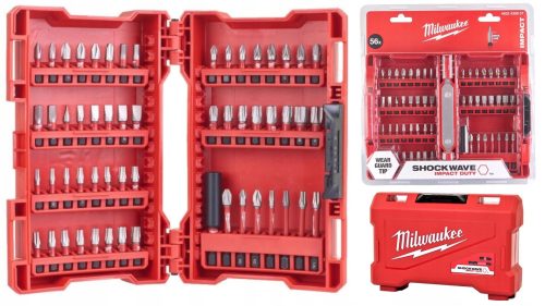 Milwaukee Bits készlet 56 db.