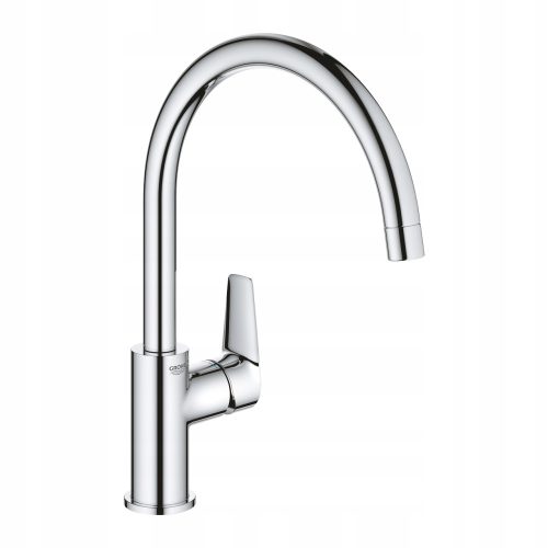 Grohe BAUEDGE padlón álló konyhai csaptelep, ezüst