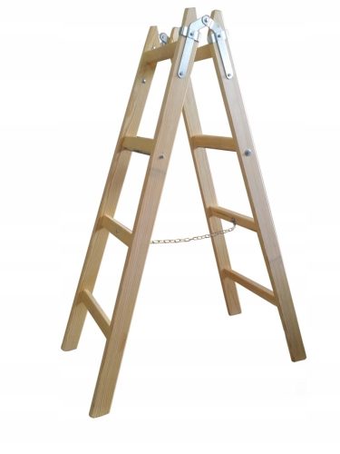 Meblostyl létra 2,6 m fa 1 x 8 150 kg-ig