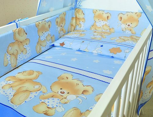 Aruś 7el gyermekek ágynemű 120x90 a kiságyhoz