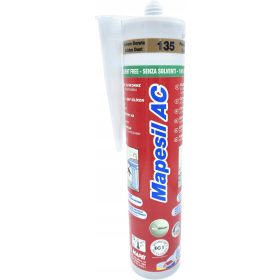   Szilikon tömítők, ragasztók -  Szilikon tömítőanyag Mapesilac 310ml 135 arany por