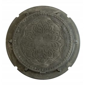  Kerek kerti szeptikus tartály fedele - fekete polimer