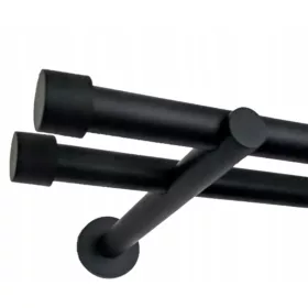   Kész függönyrúd - Dupla függönyrúd 19 mm + 19 mm 190 cm
