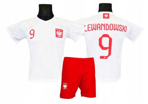 Kosárlabda ruhakészlet - Lewandowski labdarúgó jelmezkészlet 158 méret