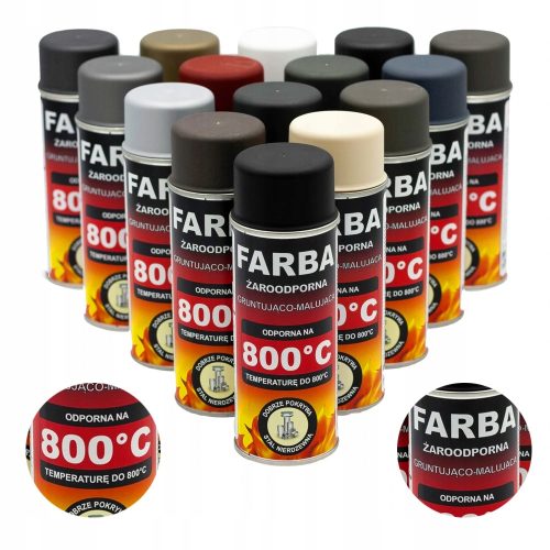 Kéményrendszer, tartozékok - Bealproof spray 400 ml Hansa 16 szín