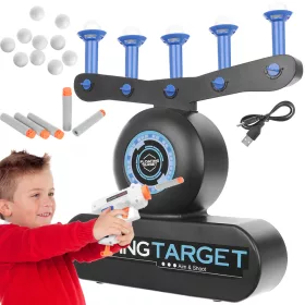   Gyerek fegyver - Electronic Target 5 Targets lőtér + pisztoly
