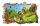 Gyermekszoba dekoráció - Falmatricák minecraft dekoráció 70x46 cm
