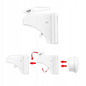   Gyermekbiztonsági biztosítás - 4 db fiók mágneses zárja