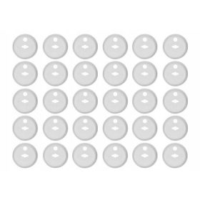   Gyermekbiztonsági biztosítás - Az érintkezési fészek védelme fehér x 30