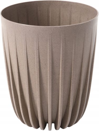  Lamela virágcserép 30 cm x 30 x 35,6 cm átmérőjű 30 cm műanyag barna és bézs árnyalatú