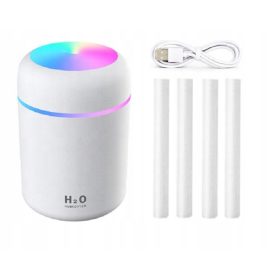   Párásító, légtisztító - KIS LED LÉGPÁRASÍTÓ, FEHÉR