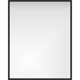   Fürdőszoba tükör - Galakor fali tükör, téglalap alakú, fém keretes, 700 x 800 mm