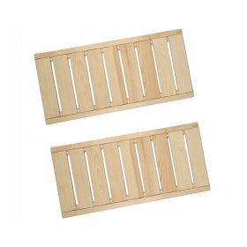  Egyenes polc fapolchoz LSR 2 db Natur