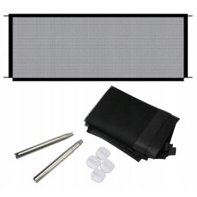    Ajtókorlát, DKM tágulási lépcső, fekete bővítmények