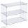 Vitrin, Könyvespolc, Polc, Vitrin 30x60x50cm PLEXI-ből