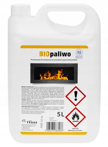 Biokandalló tüzelőanyag Biokandallók GMT 5 l