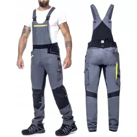   Hosszú munkanadrág Ardon Work kantáros nadrág H6098 világosszürke 46-os méret