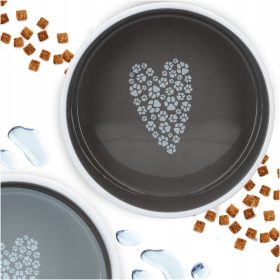   Kutya tál - Kerámia nagyméretű kutya macskatál vízi eledelhez 1,4 l