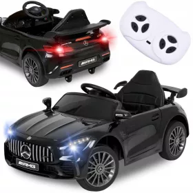  Elektromos játékautó - Auto Mercedes AMG GTR autó akkumulátor pilóta