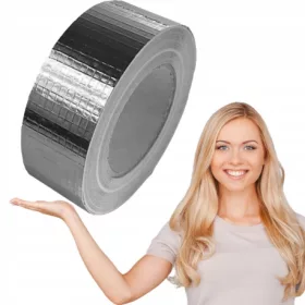   Légkondicionáló szalag - Alumínium erősítésű szalag TALE 75mm x 50m 90°C