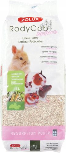 Higiénia kis rágcsálóknak - Zolux természetes kukorica virág 15 L